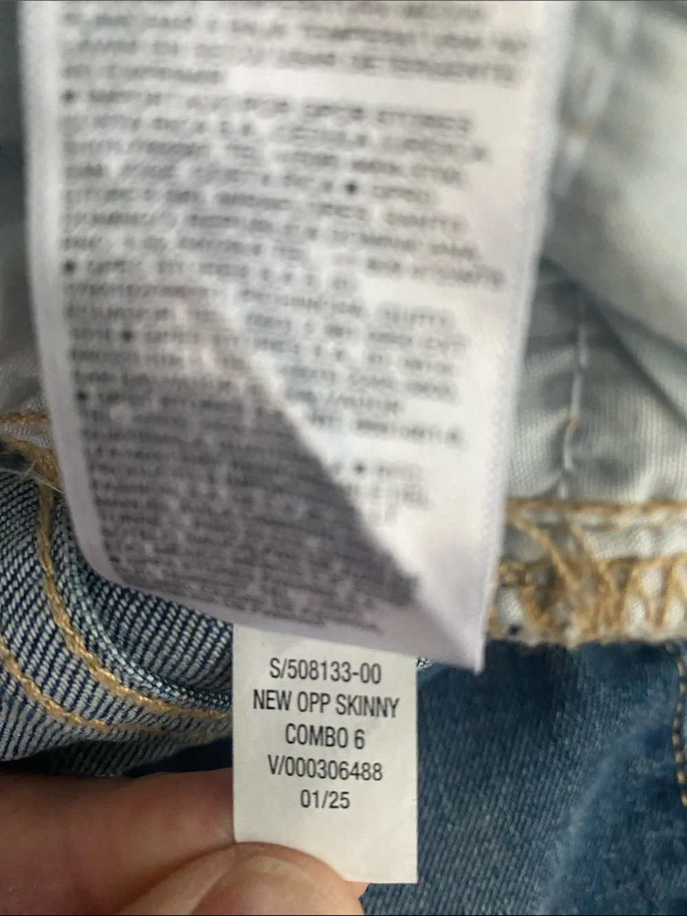 NWT bundle Old Navy (2) pair girls size 18 skinny built in tough jeans stretch